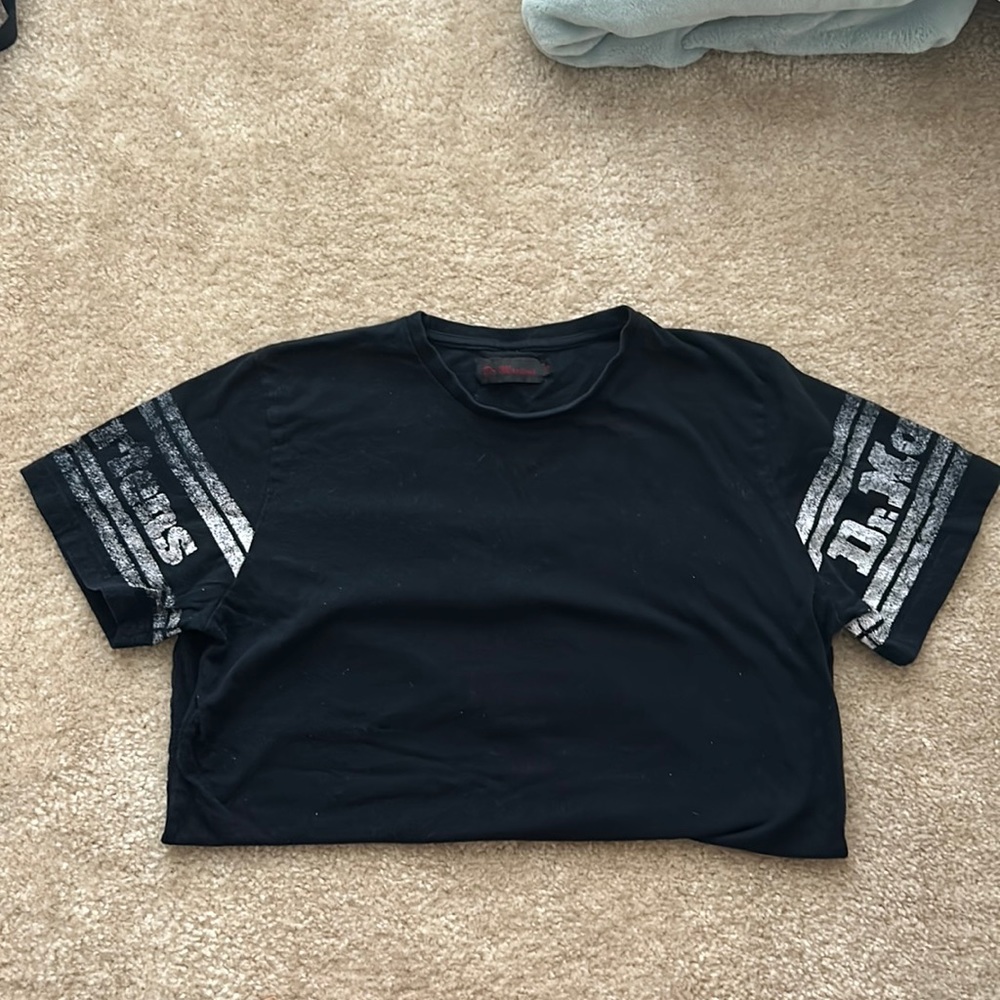 black dr marten shirt size xs